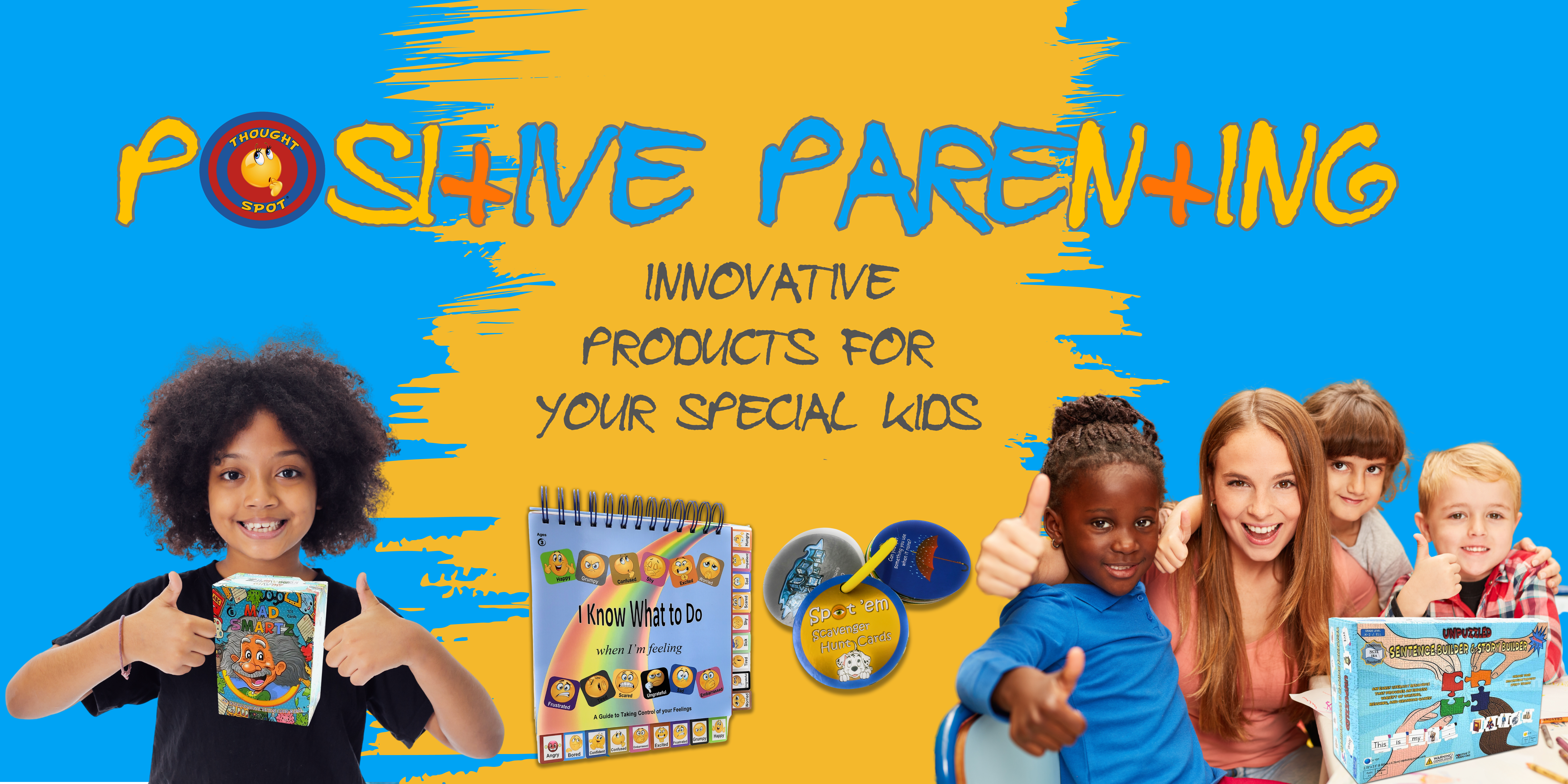 Positive Parenting Banner (PNG)